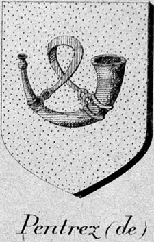 de Pentrez blason de Pentrez