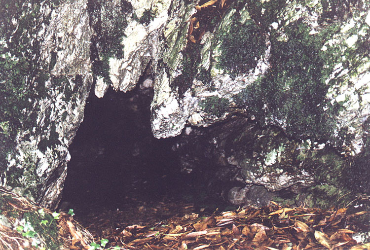 La grotte - photo A. Croguennec La grotte