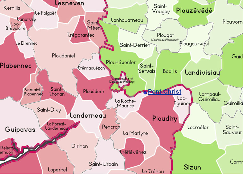 carte communes