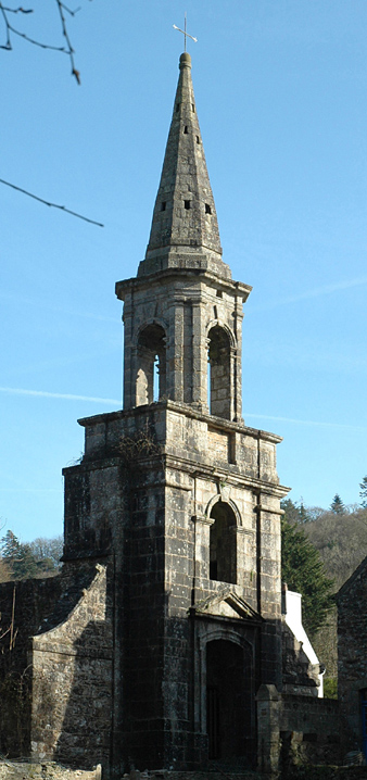 Clocher de Pont-Christ - Photo A. Croguennec - 19/3/2011 clocher