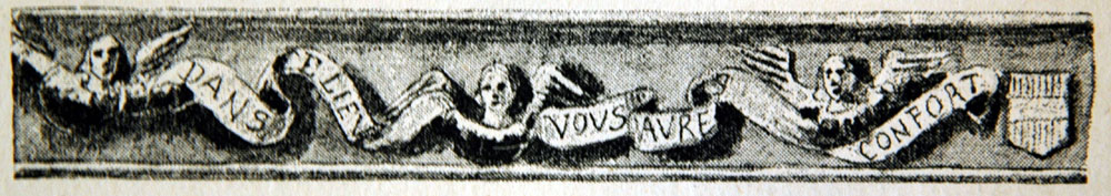 Deuxième partie de la frise (source Henri Du Cleuziou) Frise 2è partie