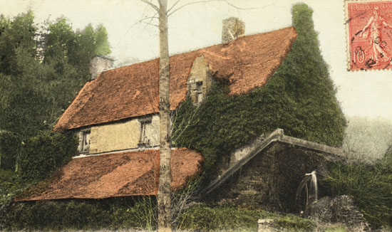 Moulin de Brezal - vers 1910 moulin de Brezal - CPA