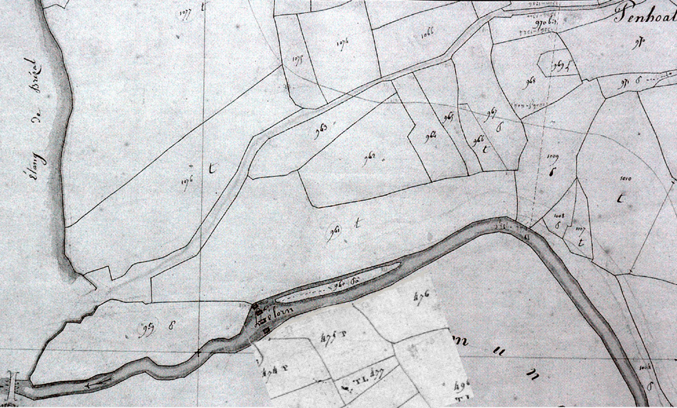 Plan du cadastre de 1811 plan du cadastre