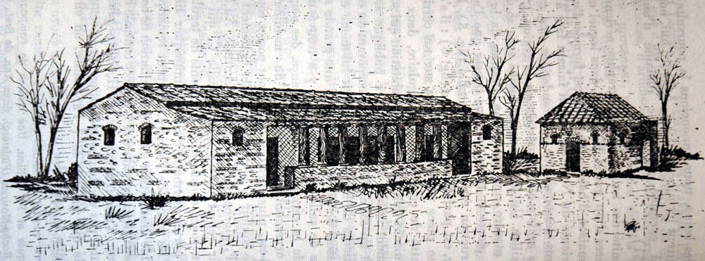 Reconstitution hypothétique de la villa
