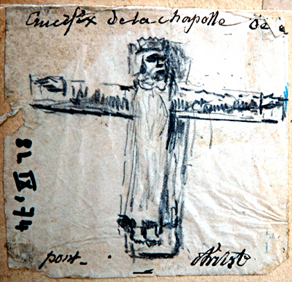 Le Christ de Pont-Christ par Bigot