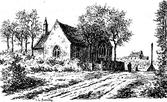 Guimaec - chapelle de Christ par Louis Le Guennec