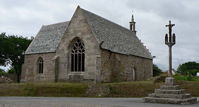 Guimaec - chapelle de Christ restaurée