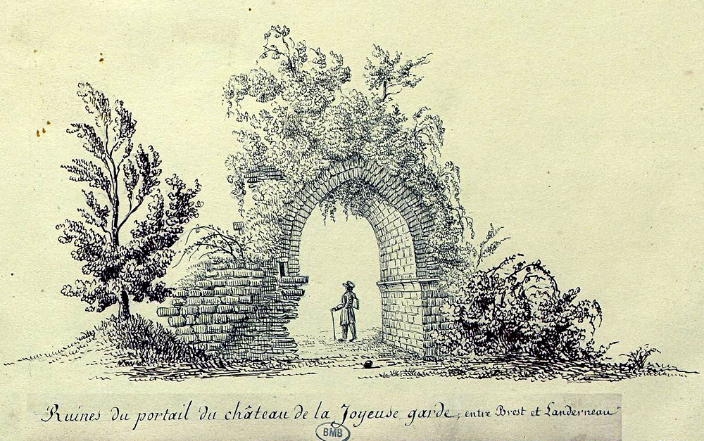 Joyeuse-garde par le chevalier de Fréminville