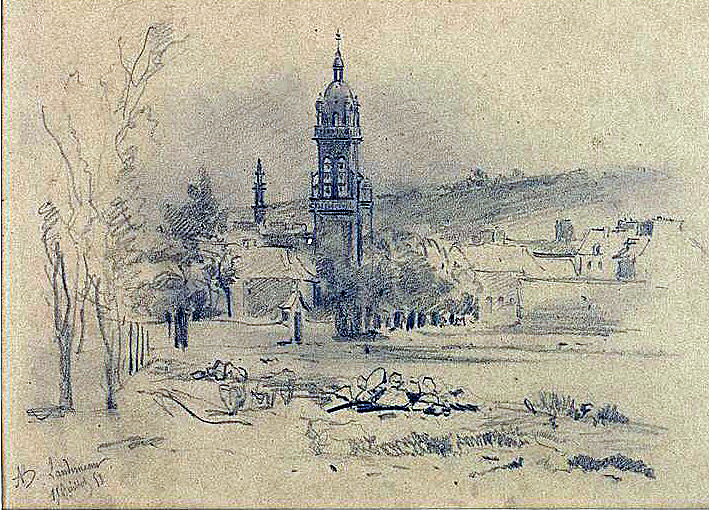 St Houardon le 15/7/1853 par Alfred Beau