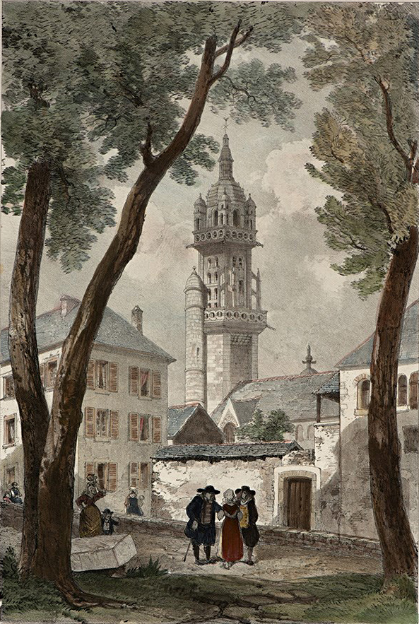 St Houardon en 1945 par Léon Gaucherel