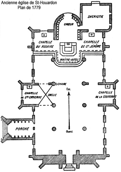St Houardon en 1779