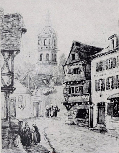 Tableau de Raoul. Collection F. Le Bos in Jehan Bazin
