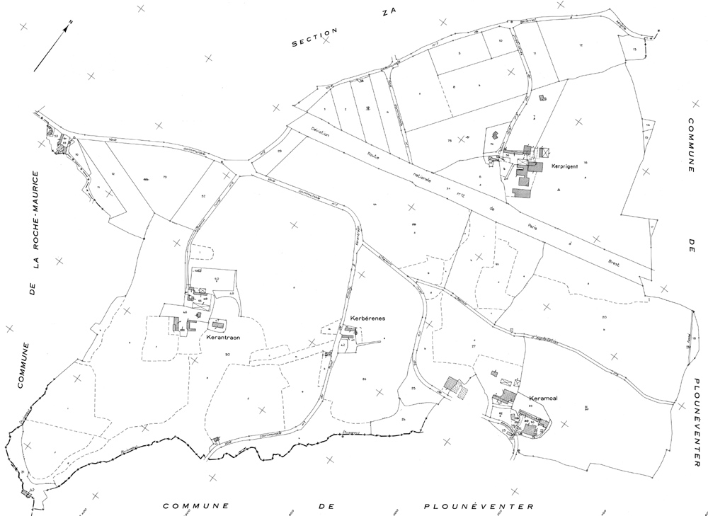 AD29 - Lanneufret - section ZB 1982