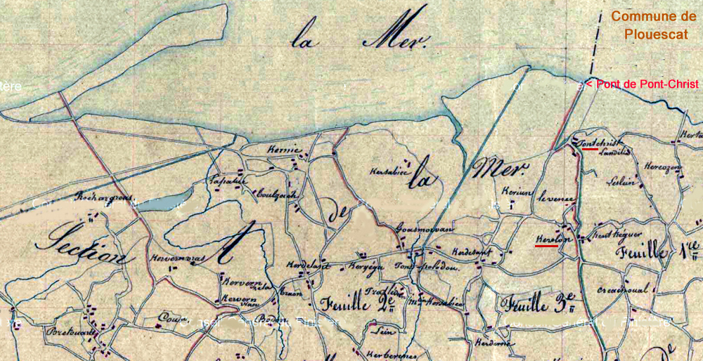 Plan d'assemblage du cadastre napoléonien