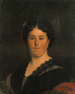 Marie Caroline Zoé HOMON, par Louis-Marie Baader en 1875 Marie Caroline Zoé HOMON