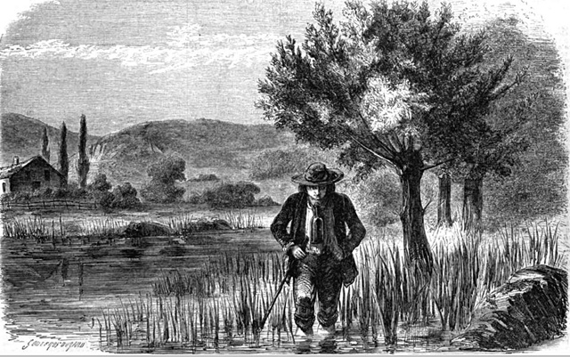 Pêcheur de sangsues