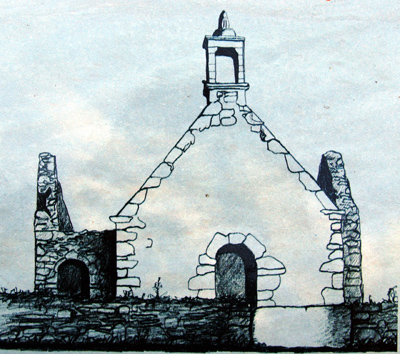 La chapelle vers 1950
