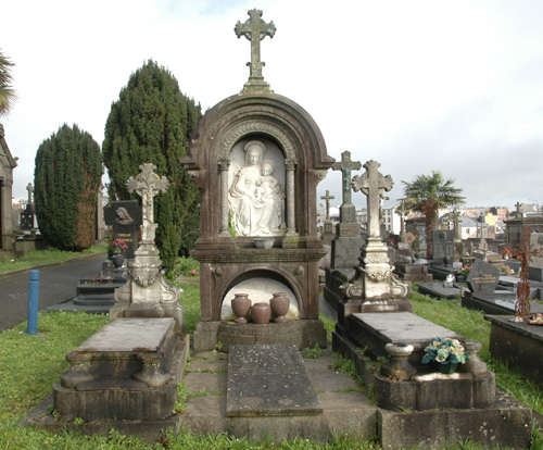 Tombe Rodellec au cimetière St-Martin à Brest