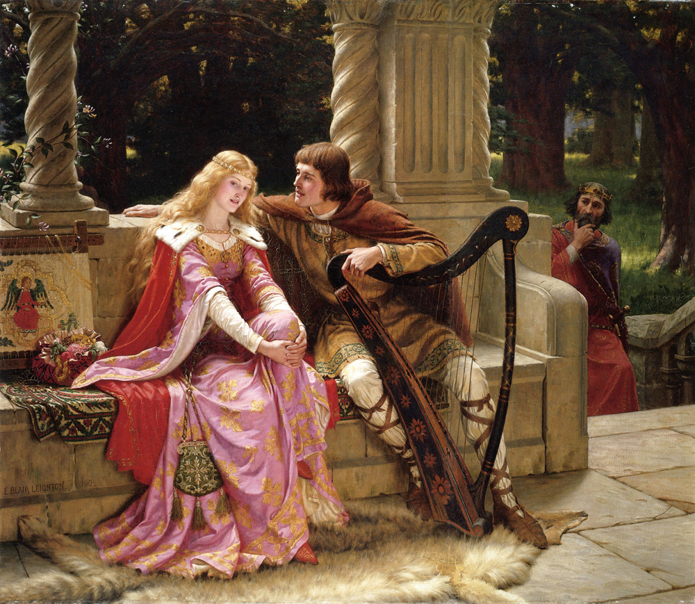 Tristan et Iseult - Tableau de Leighton - 1902