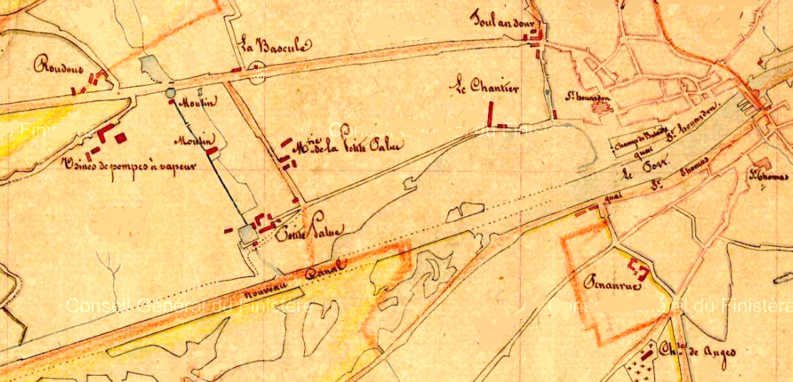 Usine Frimot - cadastre de 1827