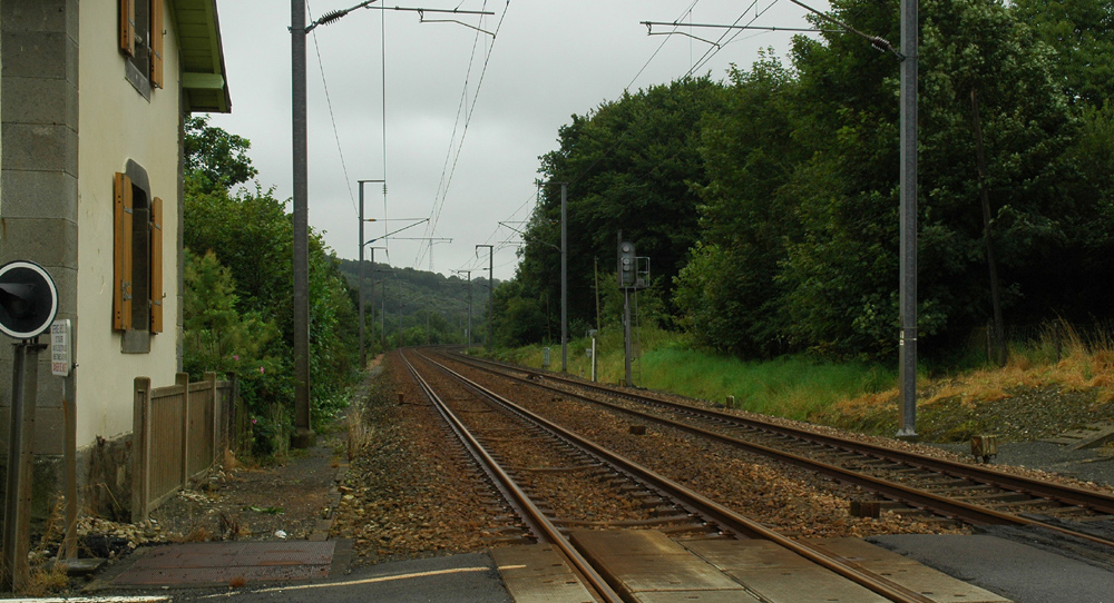 Voie ferrée est