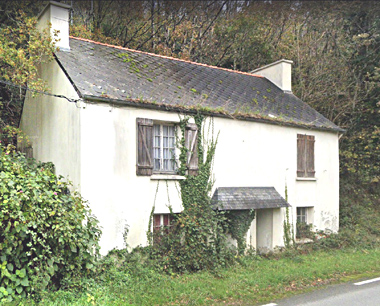 Ancienne RN12 à La Roche