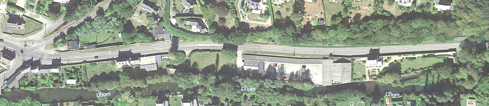 Ancienne RN12 à La Roche