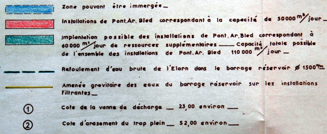 Projet de barrage sur le Morbic - source AMB 2N132