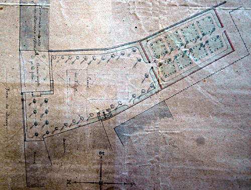 Plan 1874 - Ecole des filles