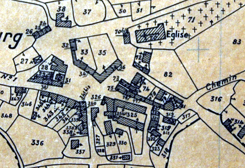 Plan 1934 - Ecole de La Roche
