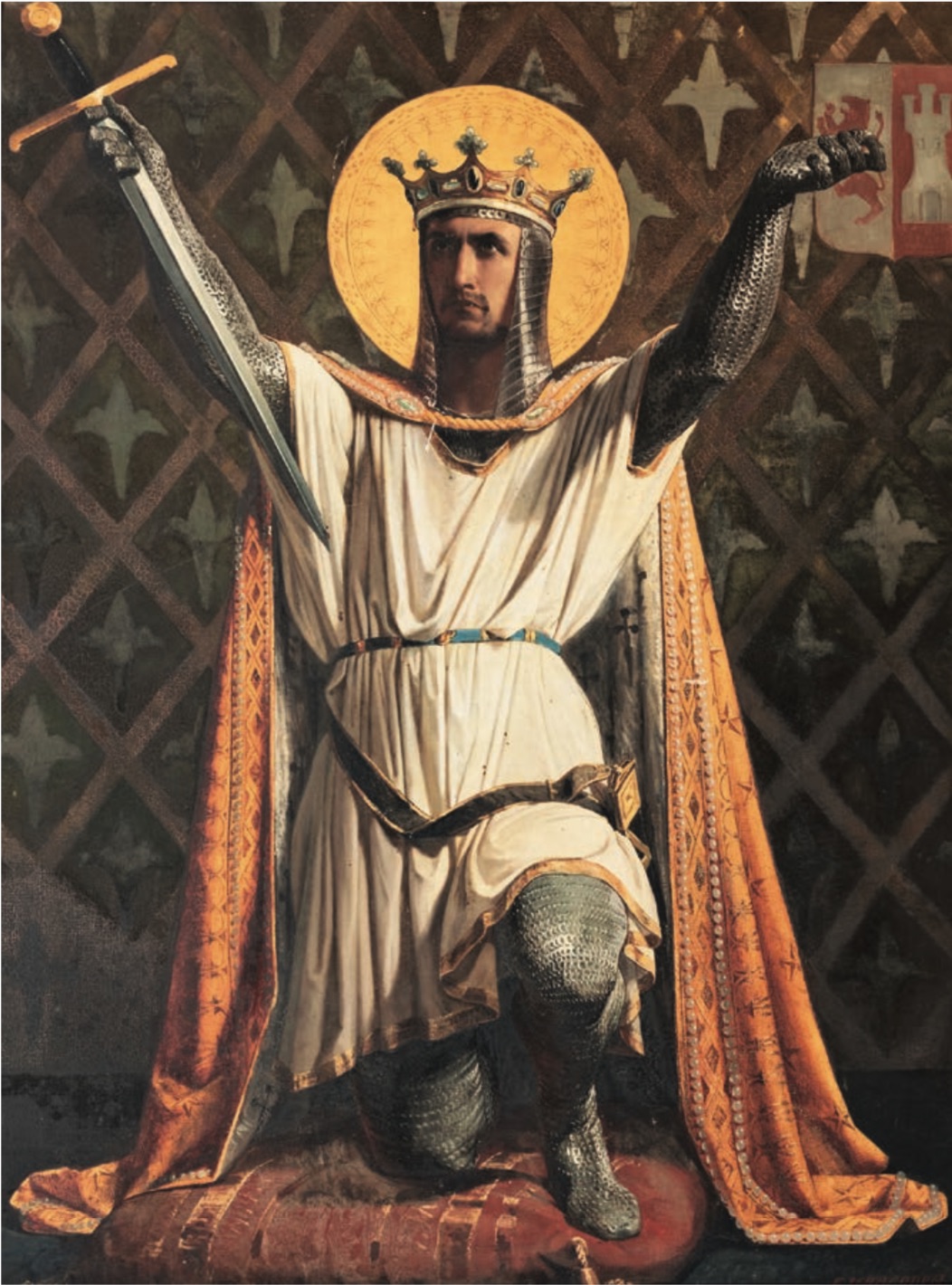 Saint-Ferdinand, 1852 - Huile sur toile 136 x 102 -Valençay, église Saint-Martin