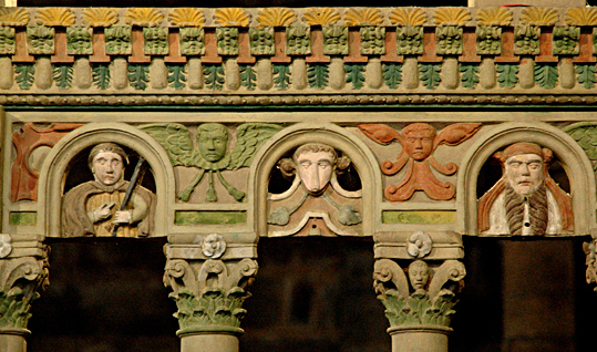 Arcades côtés nord et choeur