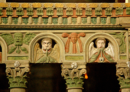 Arcades côté nord et choeur