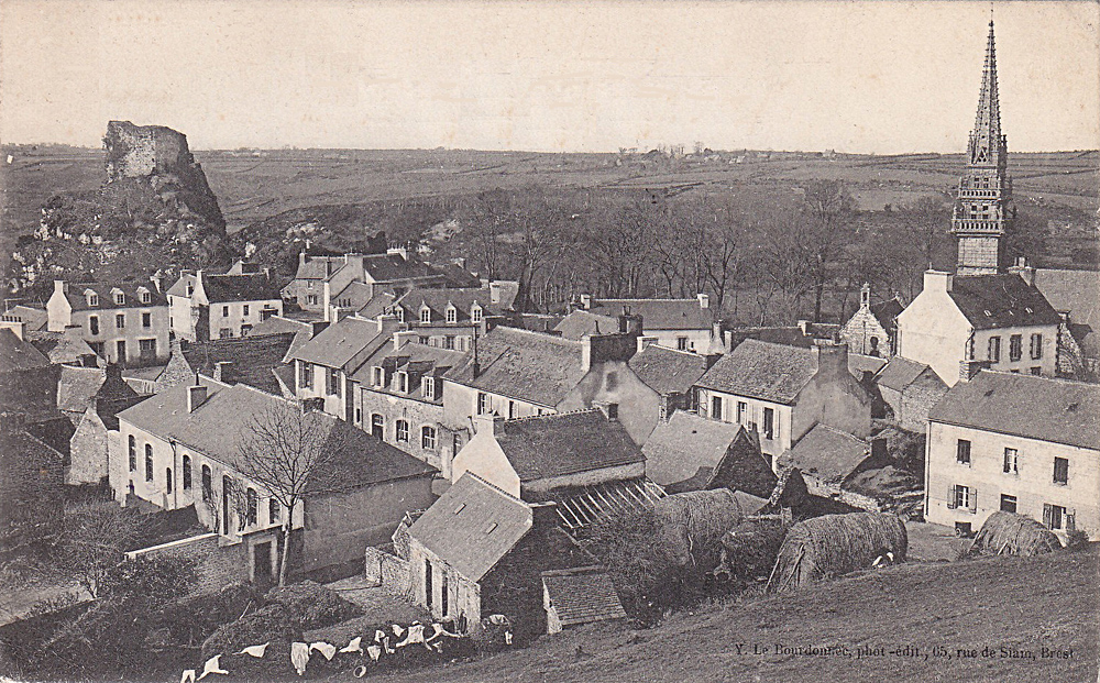vue de la maison à four maisons