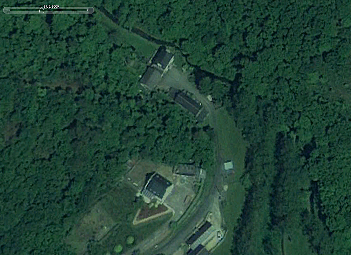 Le site du moulin des Justices en 2009