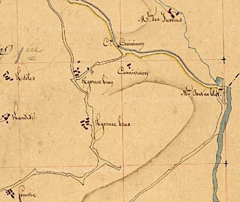 Cadastre napoléonien de Plouedern 1827