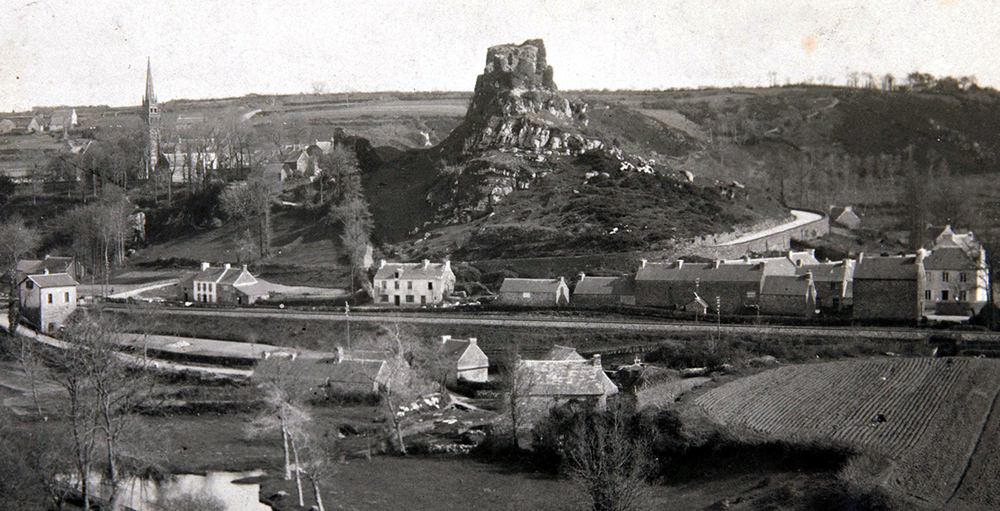 Vue de côté nord