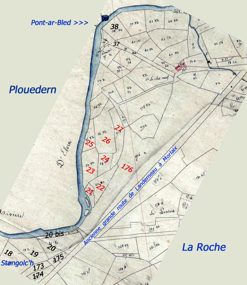 Cadastre napoléonien de La Roche en 1811 cadastre napoléonien de La Roche en 1811