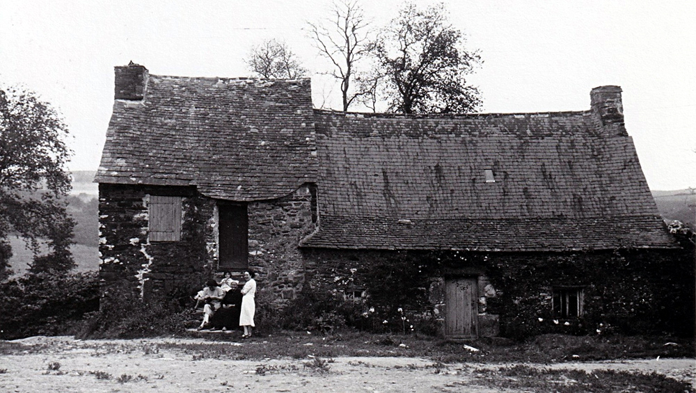 Vieille maison, allée des tilleuls, en 1938