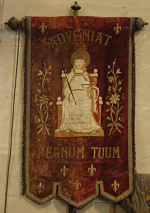 Photo A. Croguennec le 25/8/2023 dans l'église de La Roche