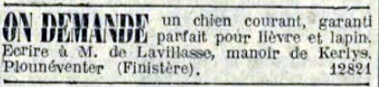 Dépêche de Brest du 17/10/1918