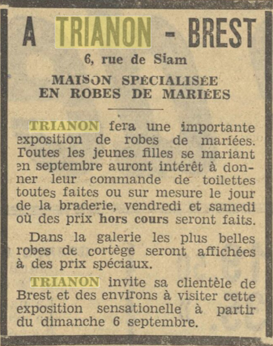 La Dépêche de Brest du 6/9/1936