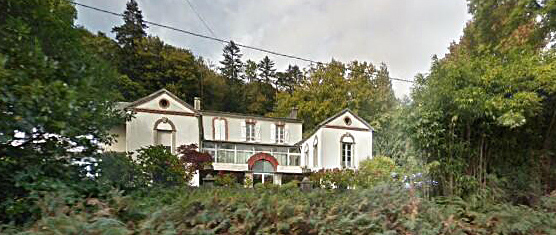 Le manoir aujourd'hui vu de la D712