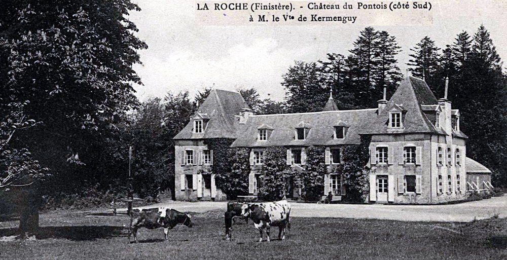 Le Pontois à La Roche-Maurice - façade avant