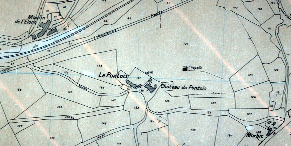 Le Pontois à La Roche-Maurice - cadastre rénové