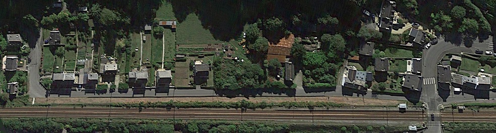 La rue du Verger en 2020