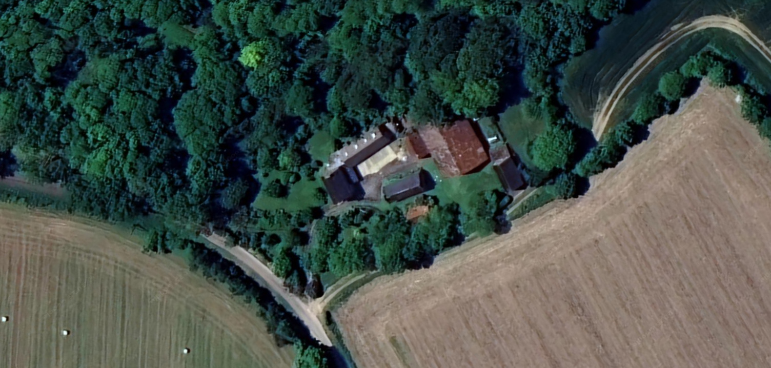 Tregastel sur Google-Earth