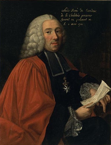 Louis-René de Caradeuc de La Chalotais, procureur général en parlement, né le 6 mars 1701
