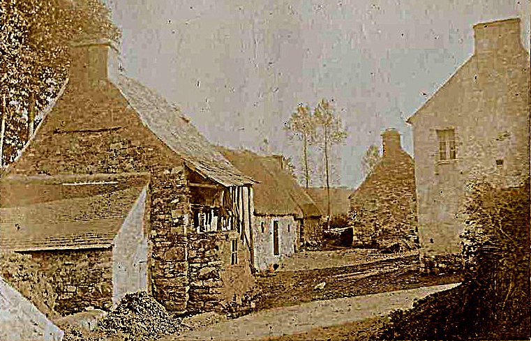 Vieilles maisons en 1909