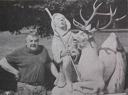 Saint Edern et son cerf